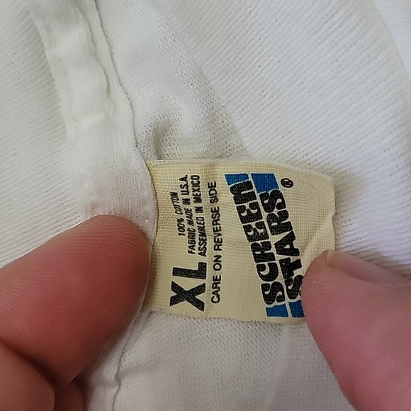 Women's Vintage 1998 Bud Ice Beware The Penguins Size XL T-Shirt - Picture 2 of 3